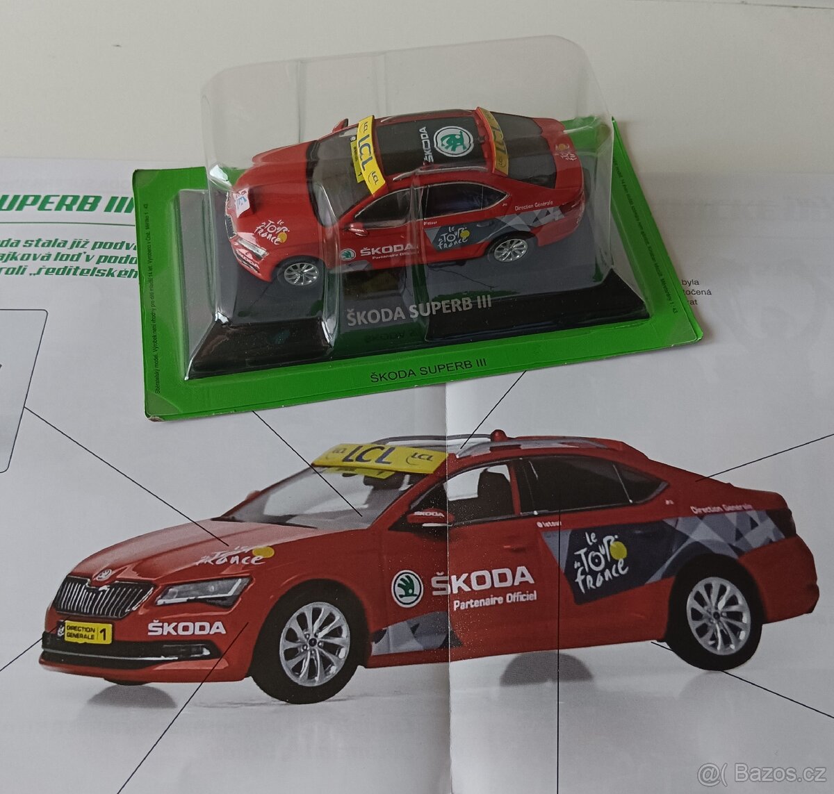 Škoda Superb 3- Tour de France, DeAgostini