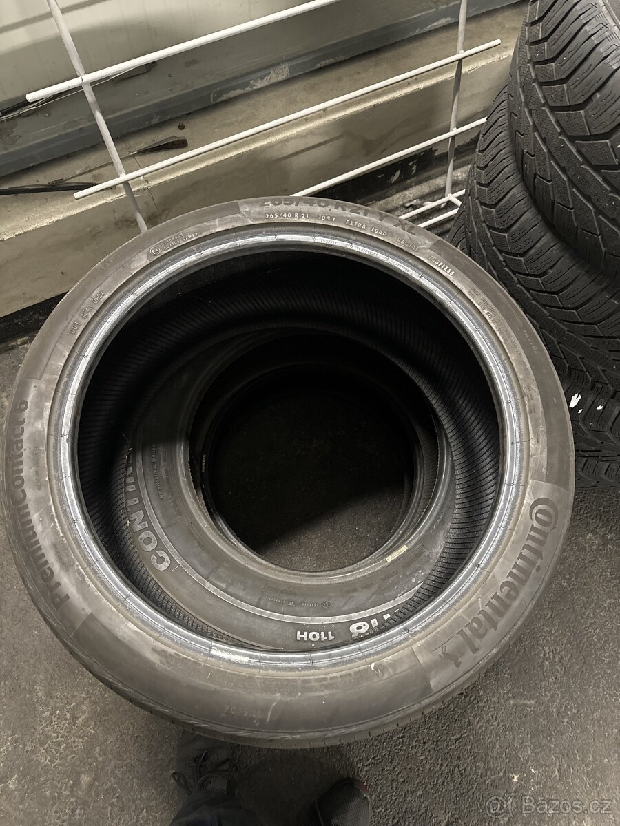 Continental 205/40R21 Y XL 1ks 5mm letní