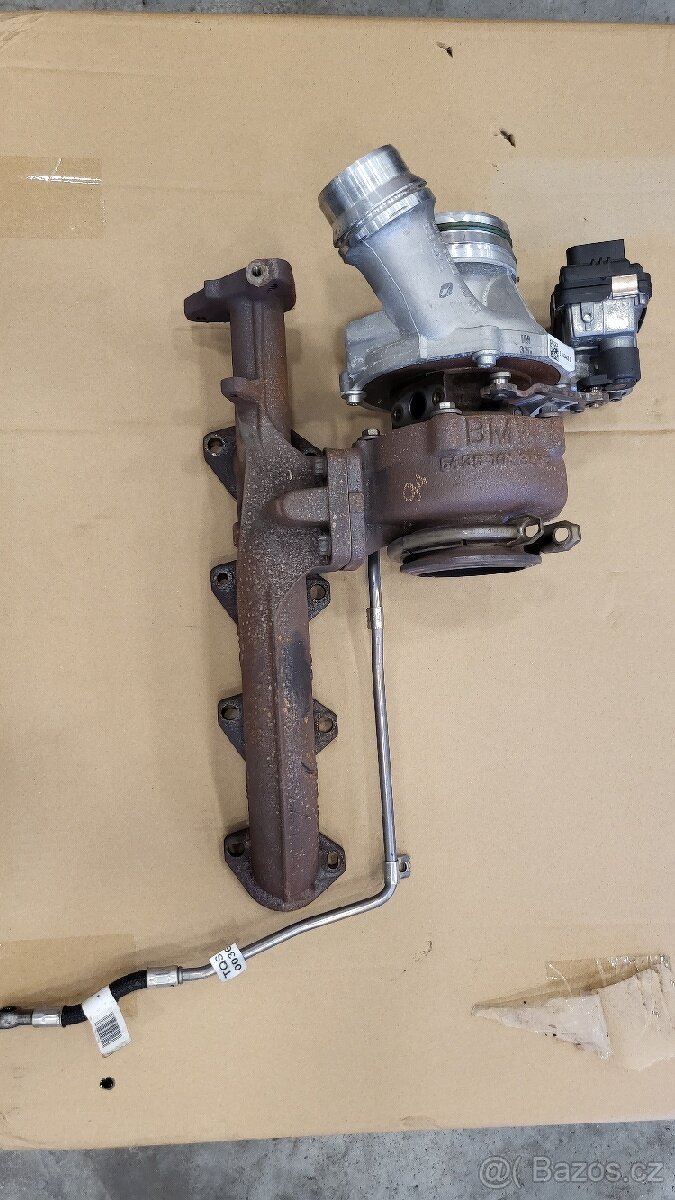 Turbo a set spojky 1.6d BMW-MINI-Toyota N47c