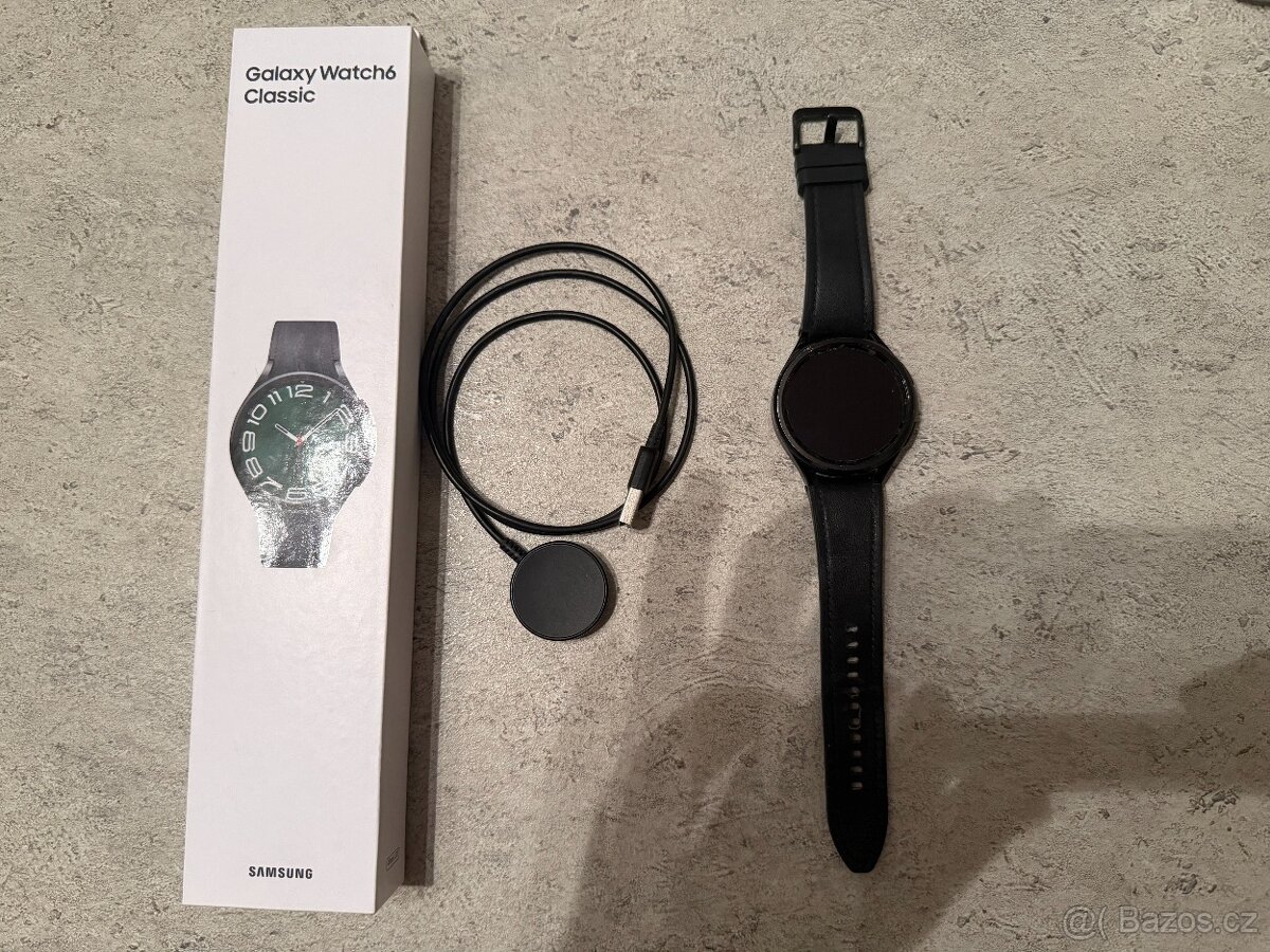 Hodinky Samsung Watch6 LTE Classic 46 mm, záruka