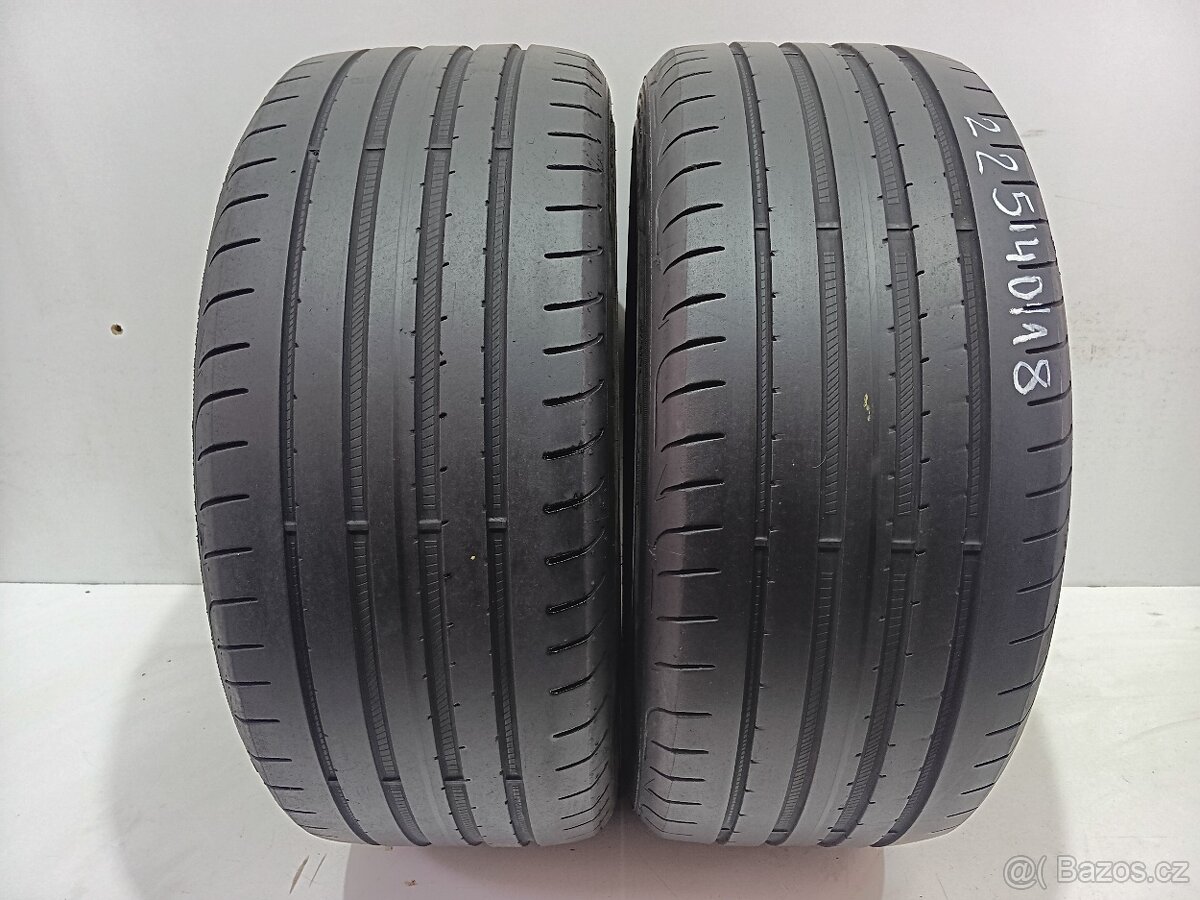 2ks letní pneu 225/40/18 GoodYear