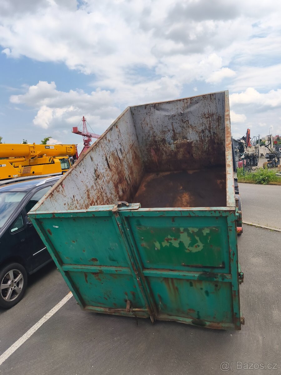 Kontejner 10m3 hák 1m, avia
