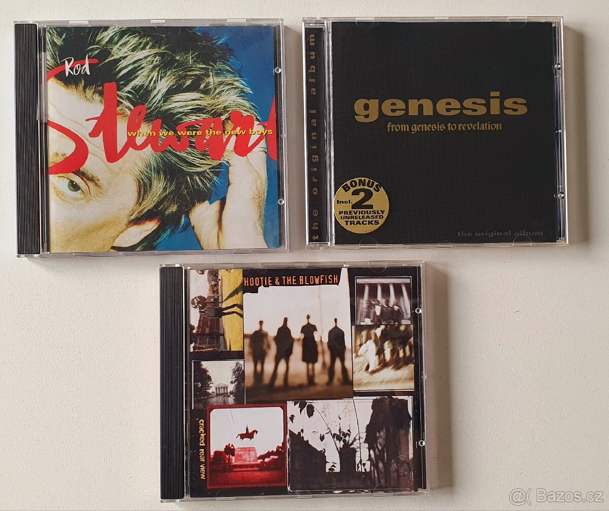 CD: Genesis, R.Stewart, Hootie & The Blowfish