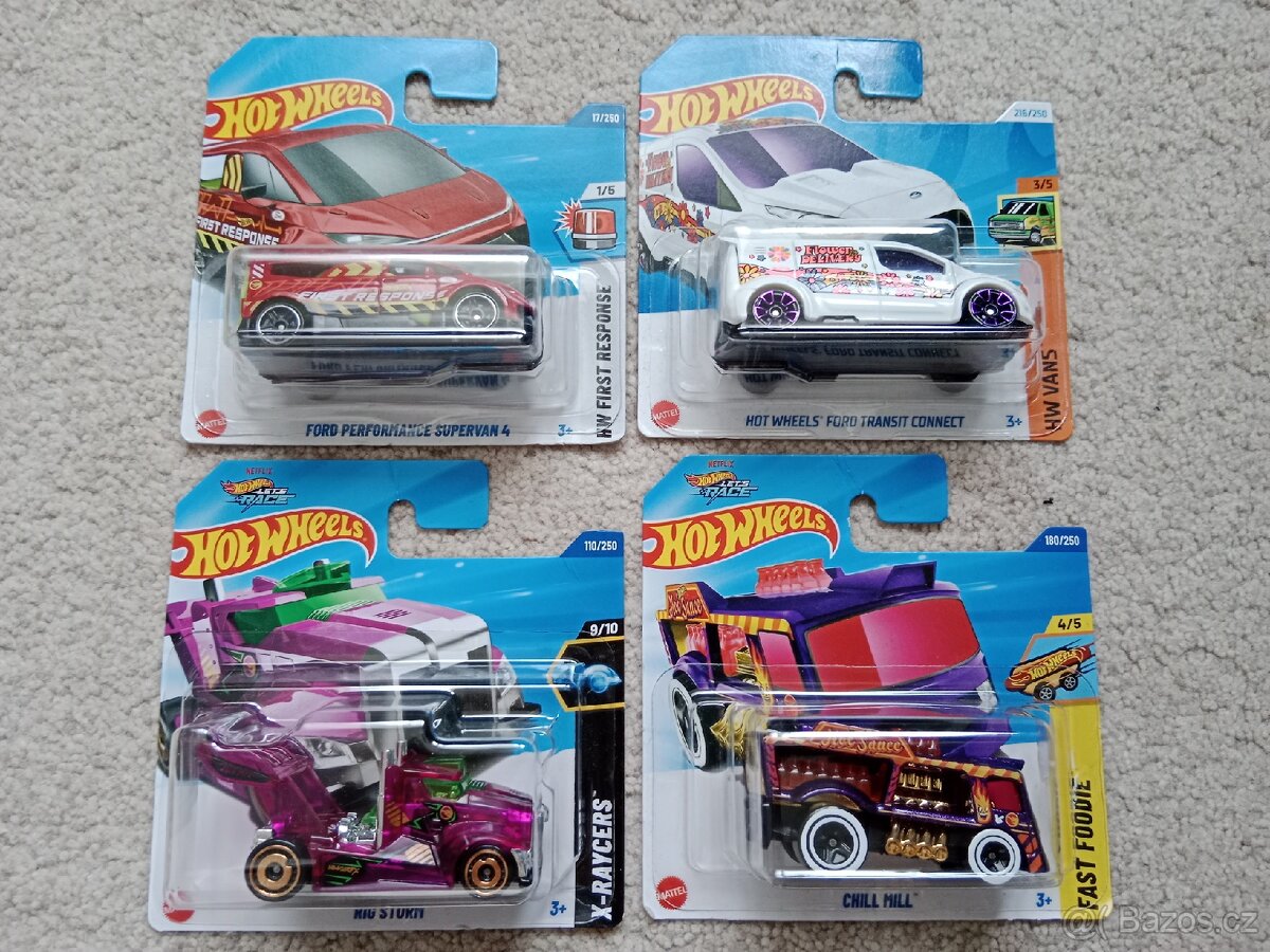 Hot wheels treasure hunt TH Ford, rig storm, chill mill