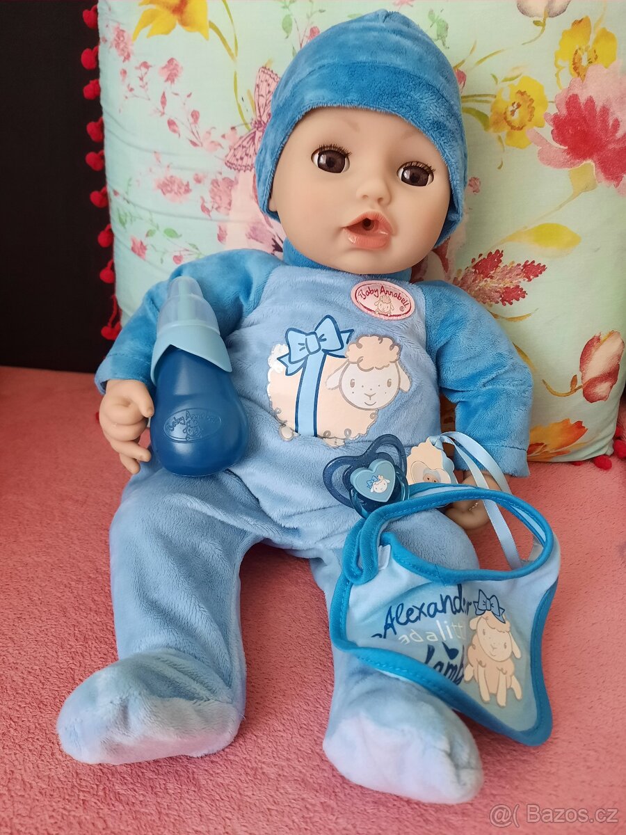 Baby Born Annabell Alexander 43 cm vydávající zvuky