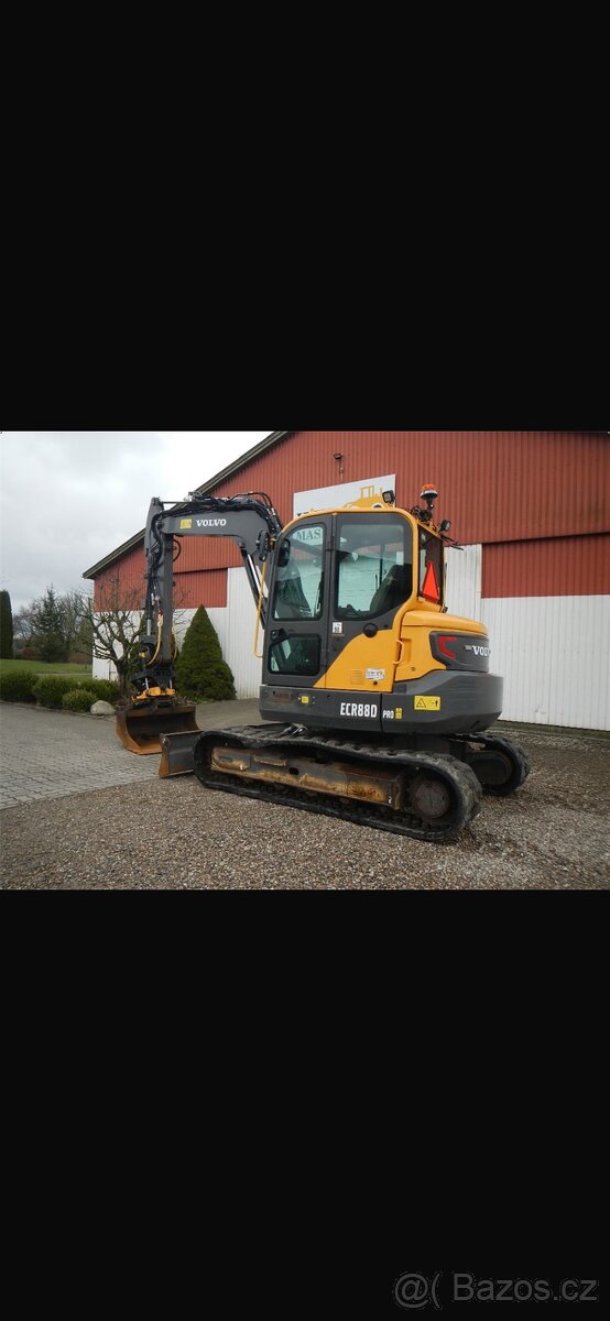 Volvo ECR88D Nefunkční