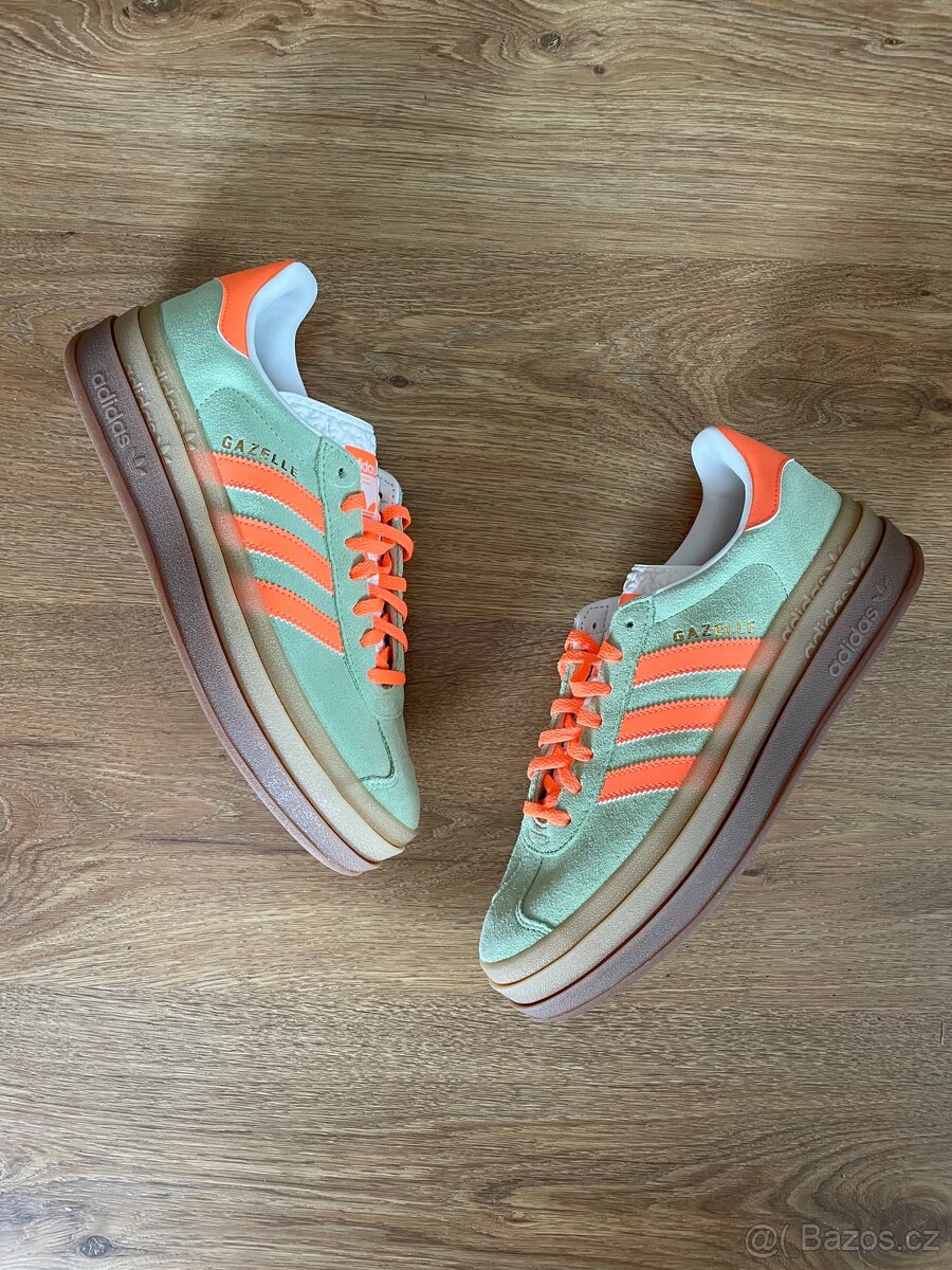 Adidas Gazelle Bold Semi Green Spark velikost 40 2/3