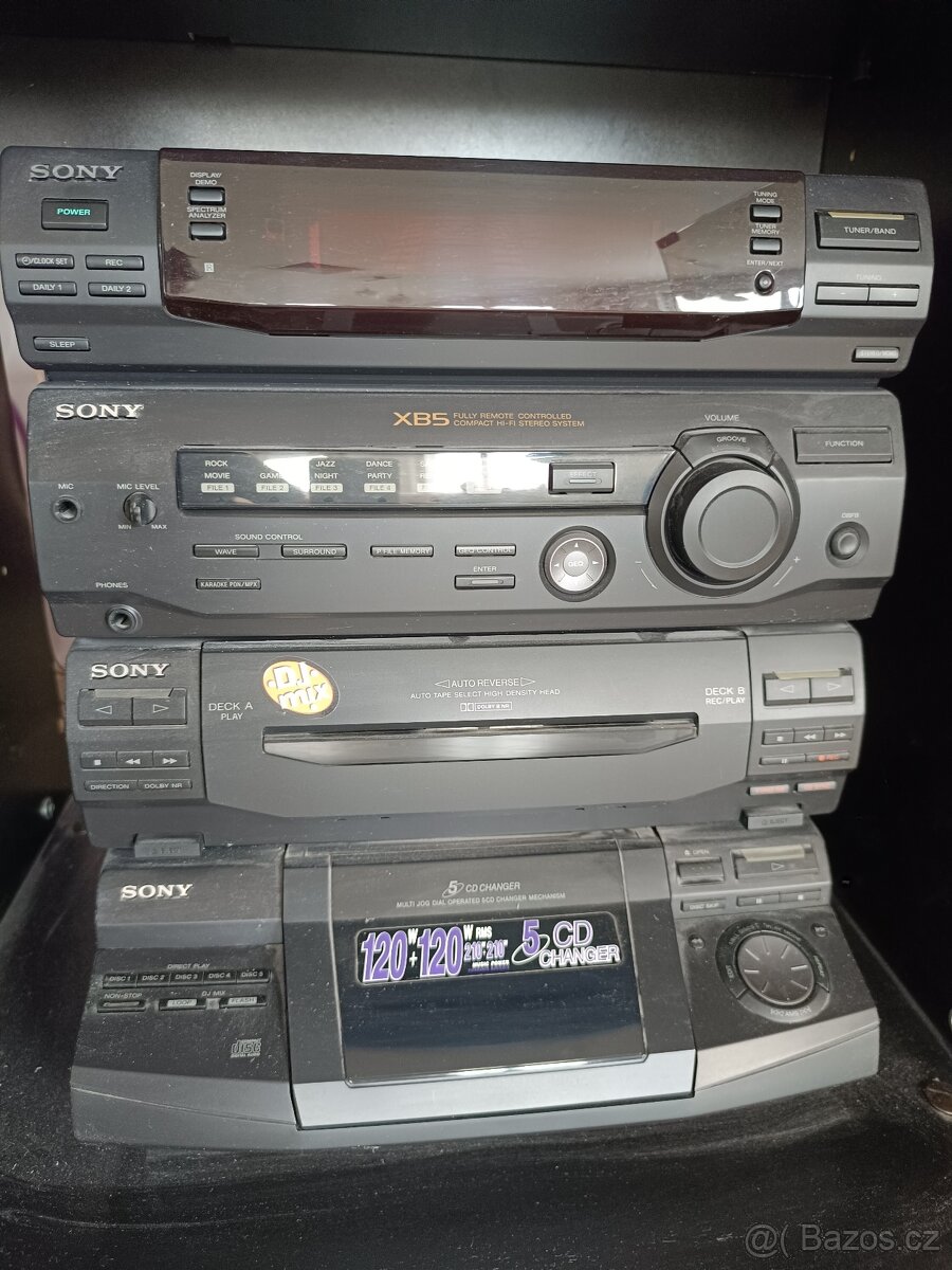 Sony LBT-XB5 – Hi-Fi stereo systém s reproduktory