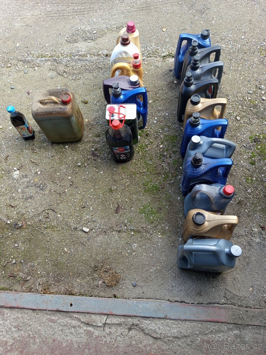 Vyjetý motorový olej 94 l