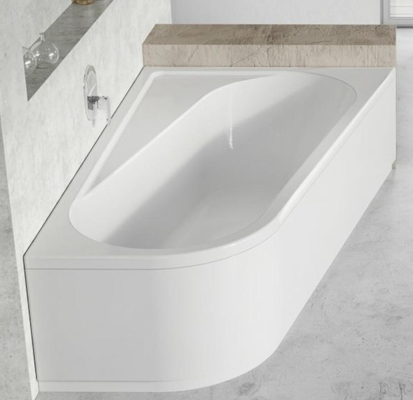 Asymetrické vana Ravak Chrome 160x105cm - nová - LEVNĚ