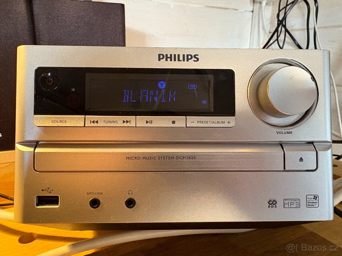 Philips DCM2020 Micro Music System CD-TUNER + DO