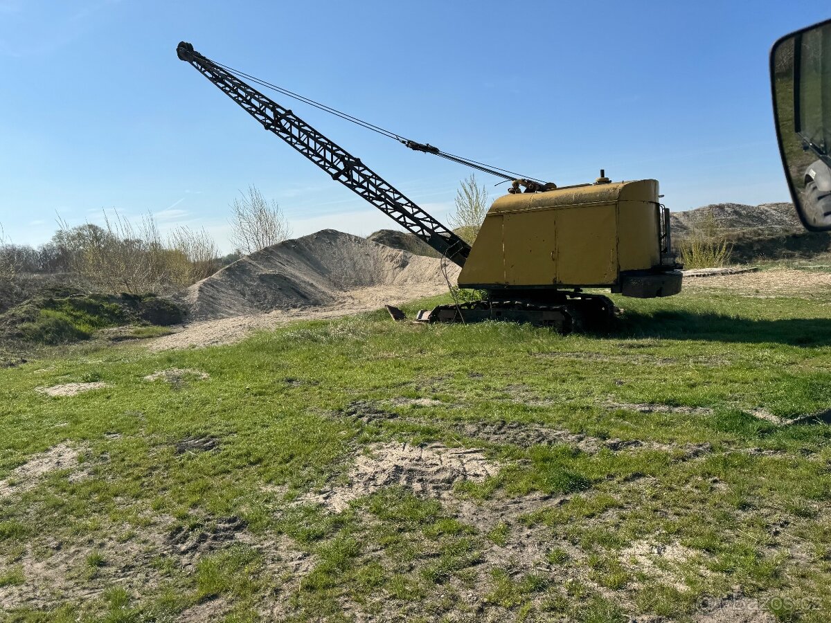 Veľký lanový bager