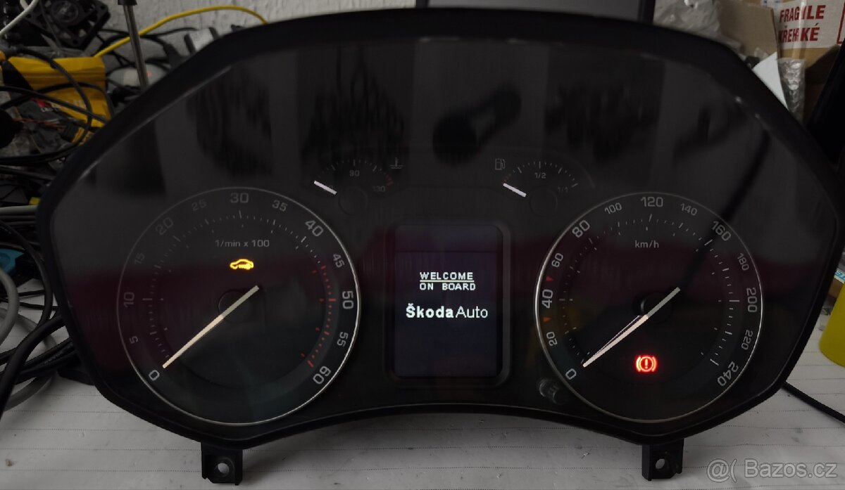 Budíky Octavia 2 nafta Maxidot 1Z0920842D předface