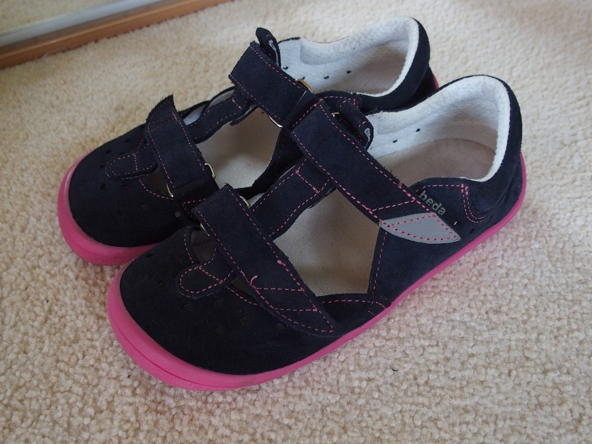 Dívčí barefoot sandály Beda vel. 33