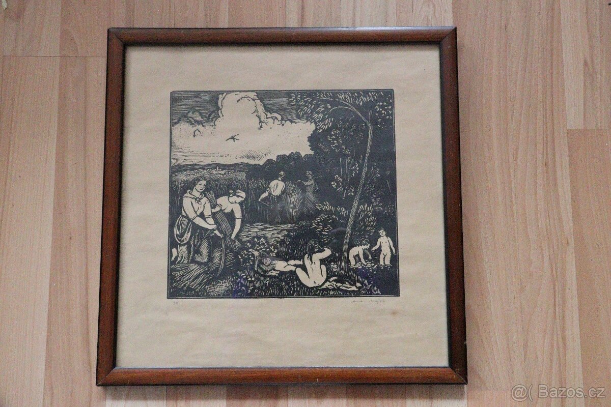 Rytina od Antonína Mayera - sleva