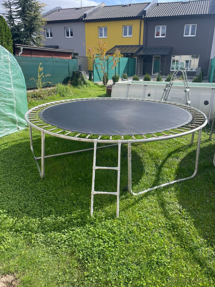 MARIMEX Trampolína 305cm + ochranná síť + žebřík