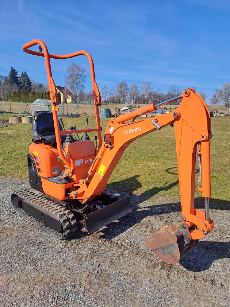 Minibagr Kubota U10-3, rv 2015