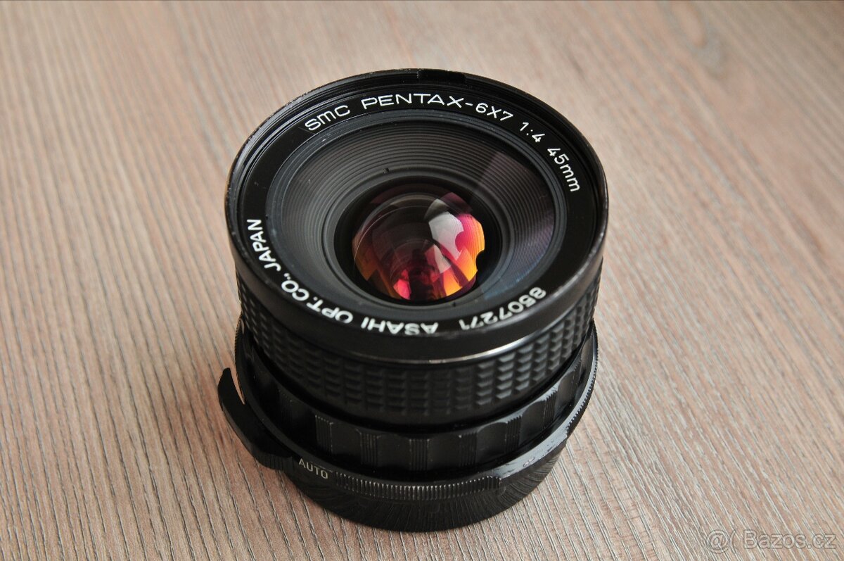 objektiv Asahi Pentax 6x7, 45 mm, 1:4