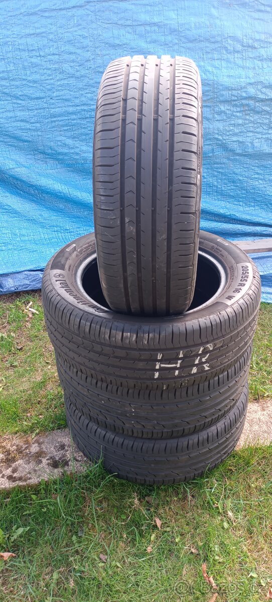 Prodám 4x letní 205/55R16 Continental