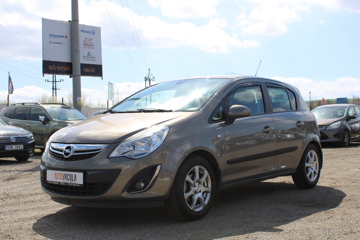 Opel Corsa 1,2i 63KW 16V 1.maj.,ČR,44.385km, r.v. 2013
