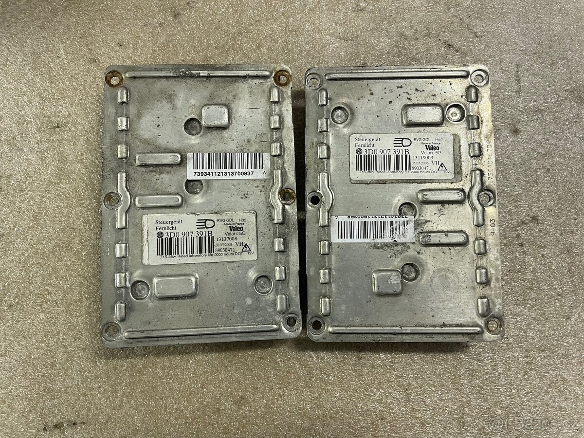 Vw , Audi - jednotka xenonu / 3D0909158 , 3D0909157
