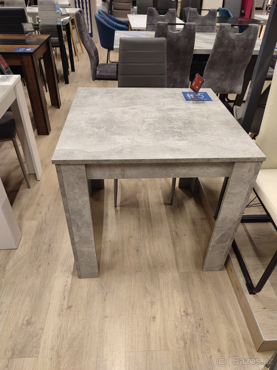 Jídelní stůl beton 80x80
