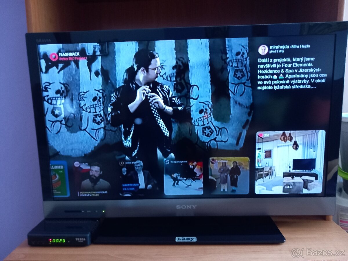 Televize Sony Bravia, včetně settopboxu Trutnov