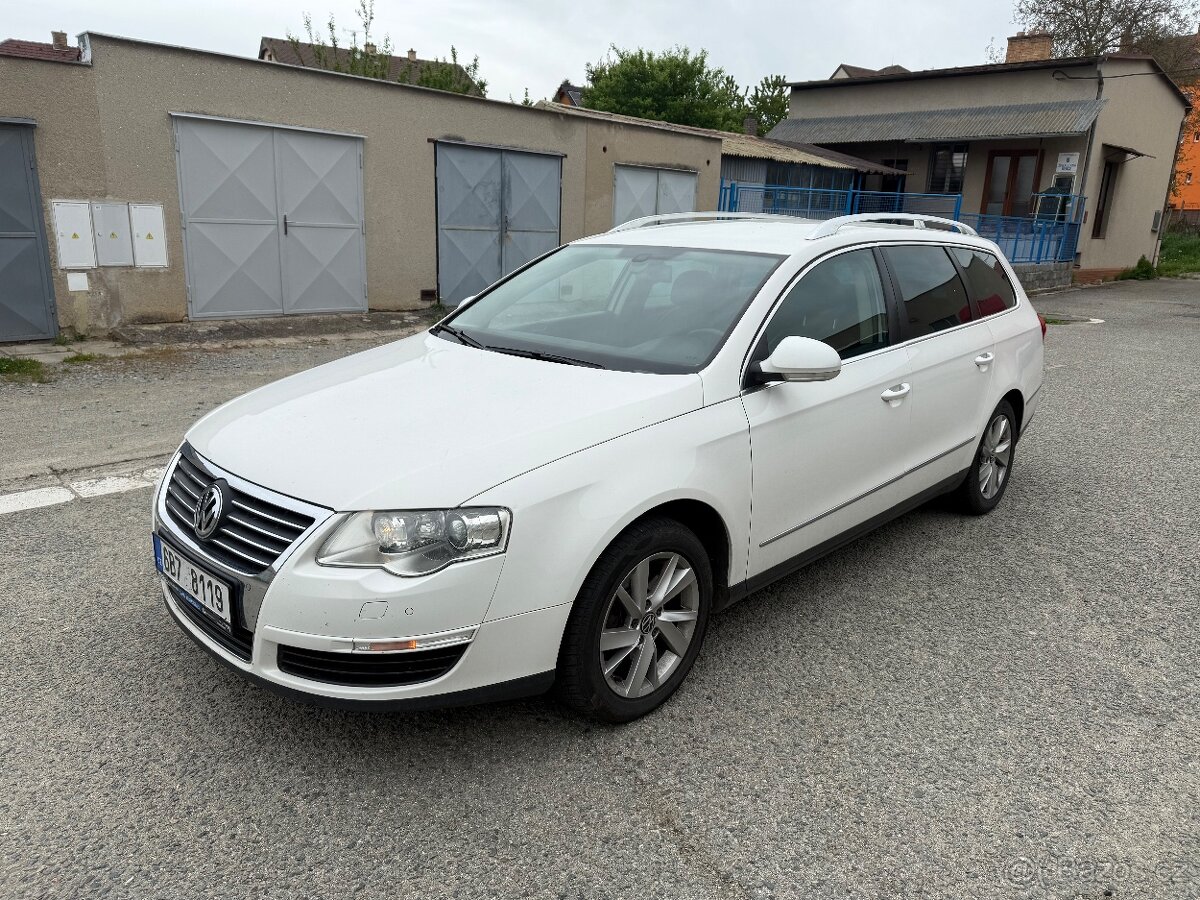 VW Passat, 8/2009, 2,0 tdi, 103 kw CR, 4x4, kůže, kamera