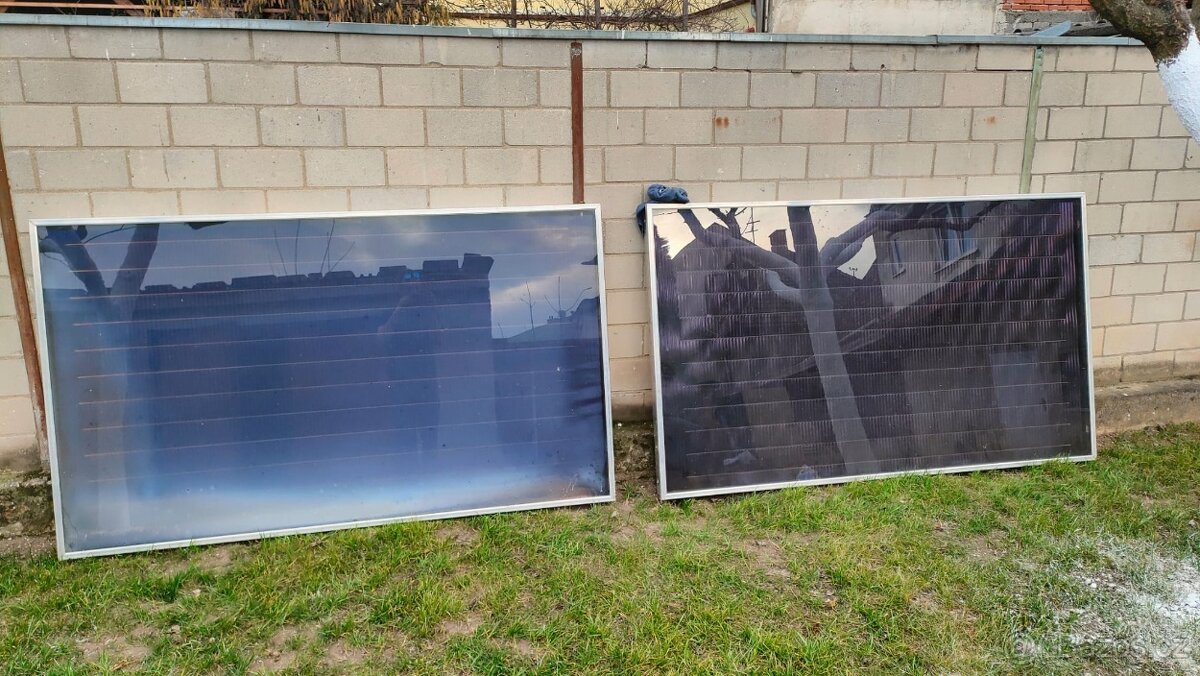 Solární panel 2ks rozměr 200x120m
