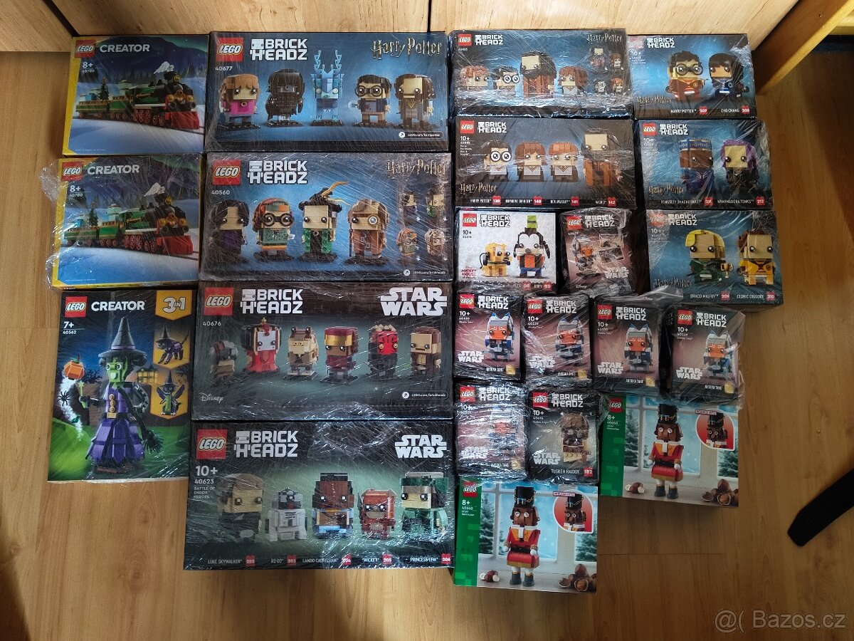 Lego sbírka brickheadz
