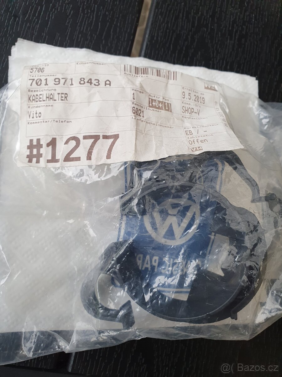 VW T4 krytka kontaktu starteru