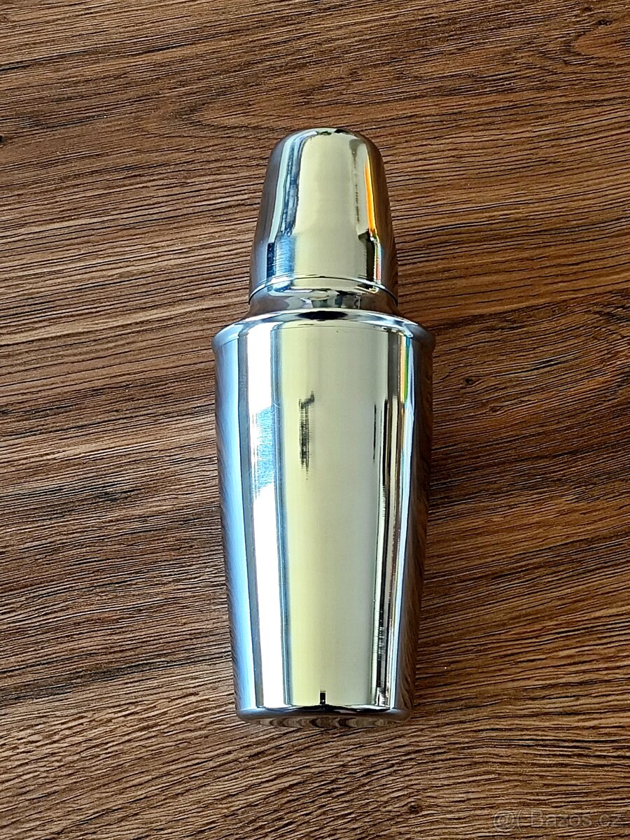 Nerezový barový koktejlový shaker - šejkr Fackelmann 0,4 l