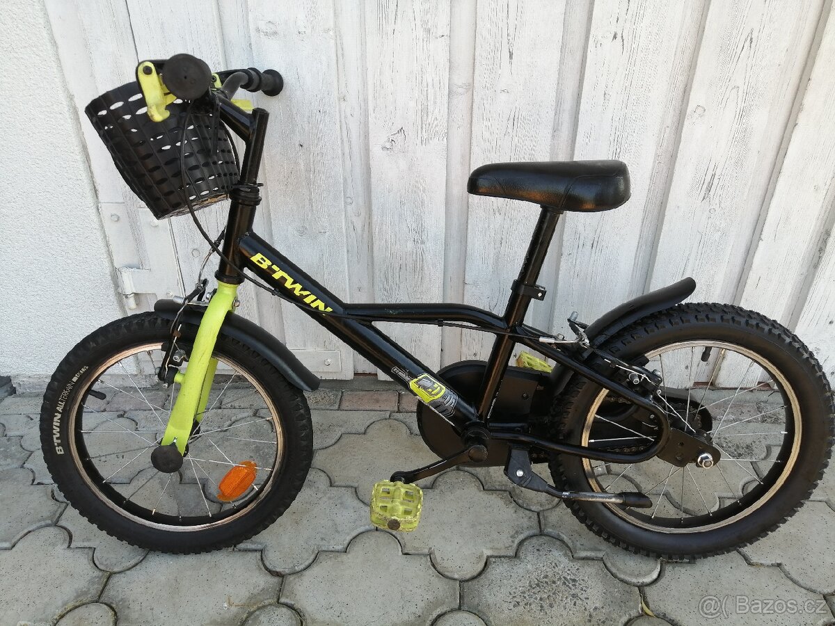 Dětské kolo B'twin Dark Hero 16", dětské kolo 16