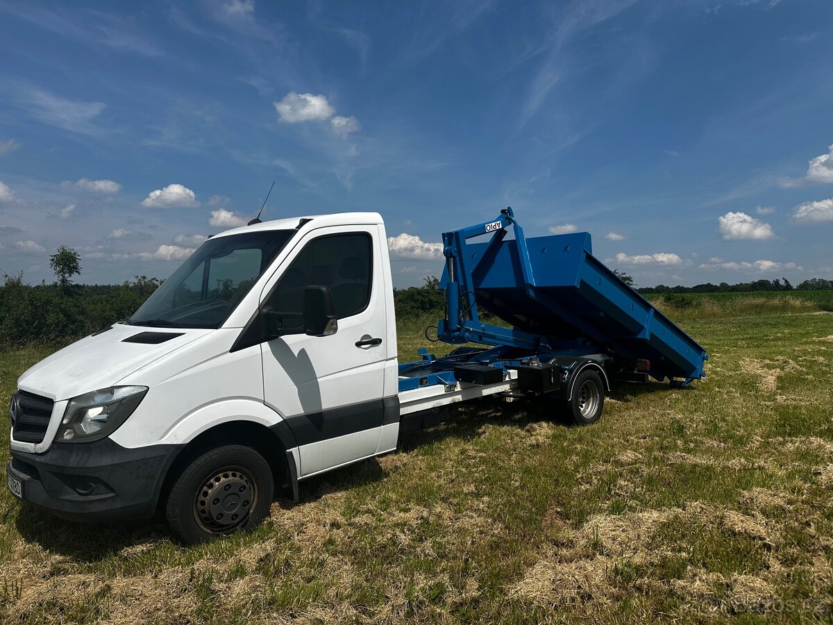 Mercedes-Benz Sprinter 516CDi novy nosič kontejner N1 sk.B