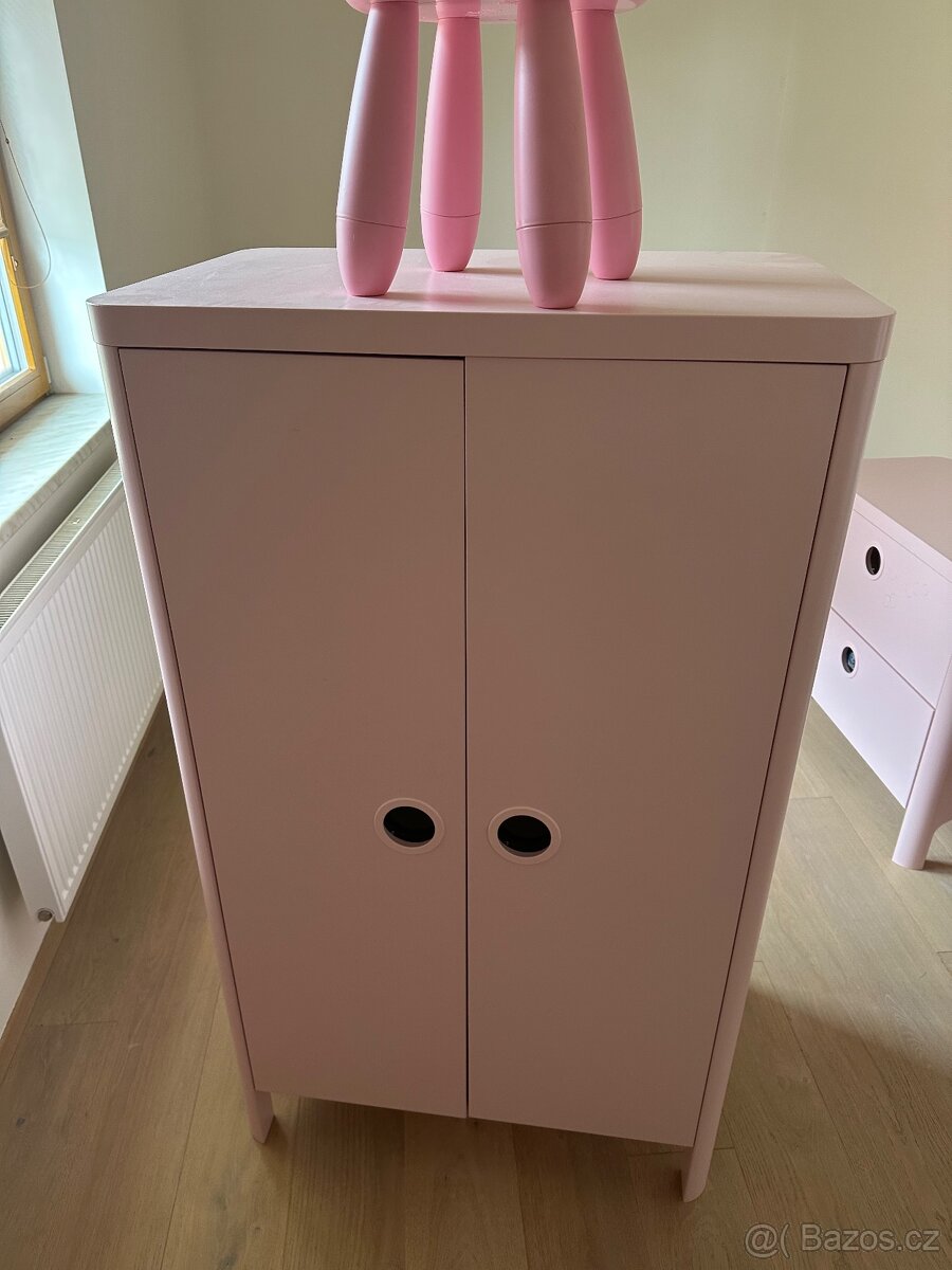 Dětská postel,skříň a komoda ikea