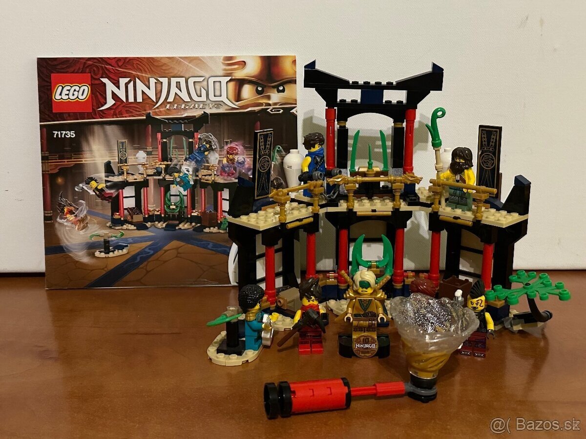 Lego Ninjago 71735 Turnaj elementov kompletne s navodom