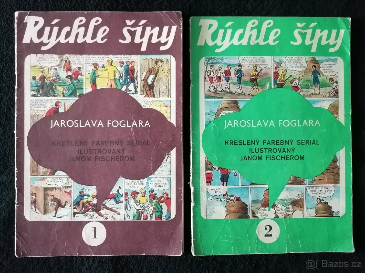 Jaroslav Foglar : Rychlé šípy 1, 2 SLOVENSKY