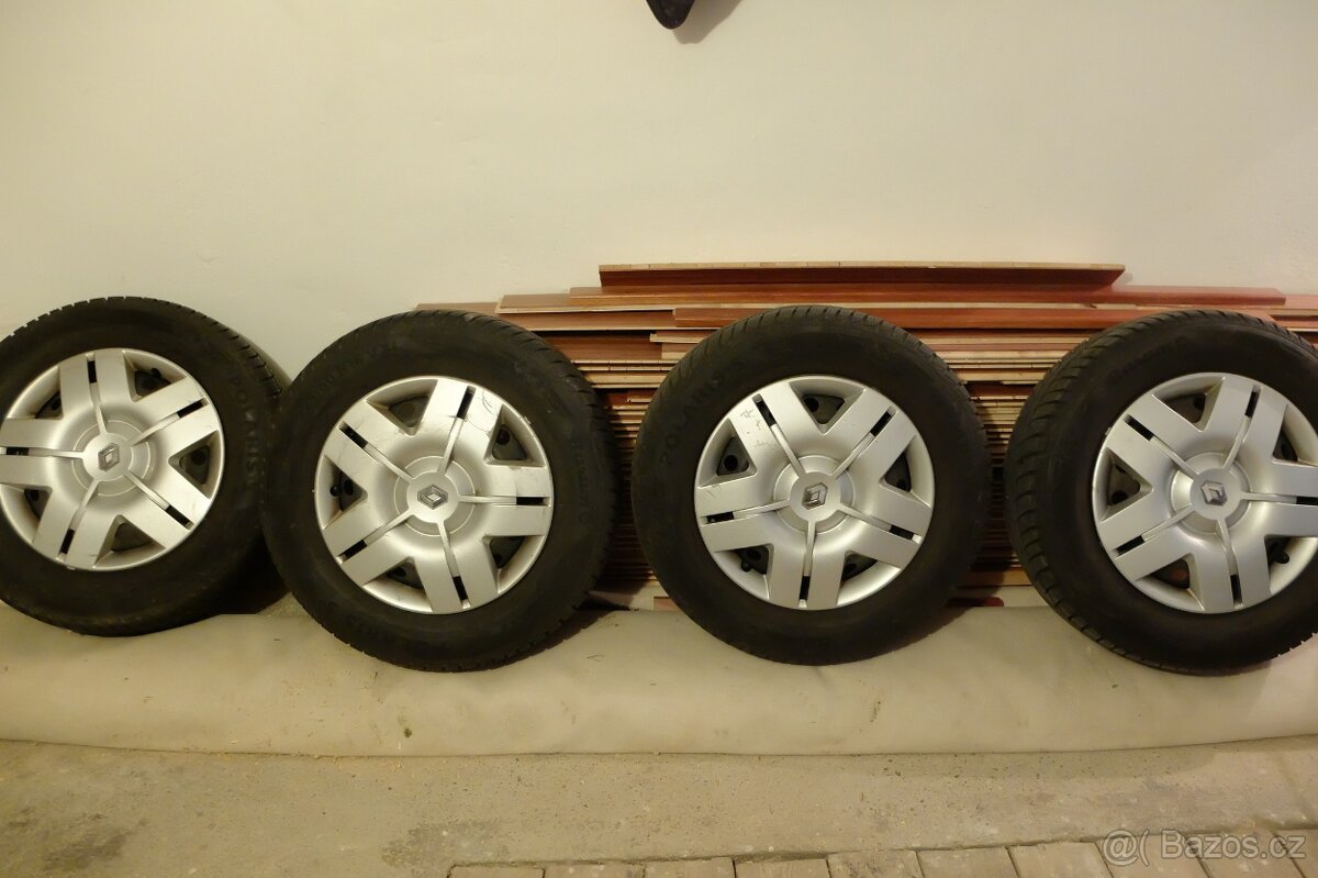 Zimní kola R16 225/60 (5x108, ET50 - např. Renault Espace I