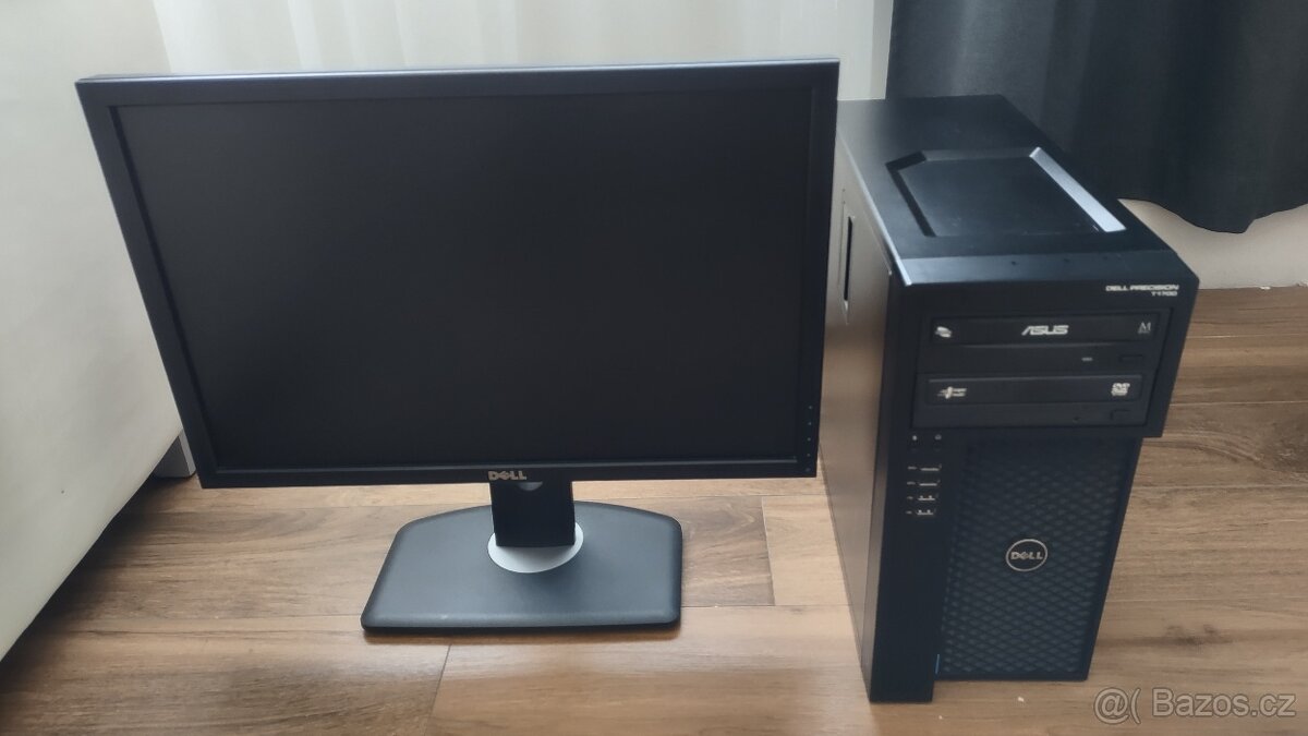 Výkonný počítač DELL s monitorem DELL
