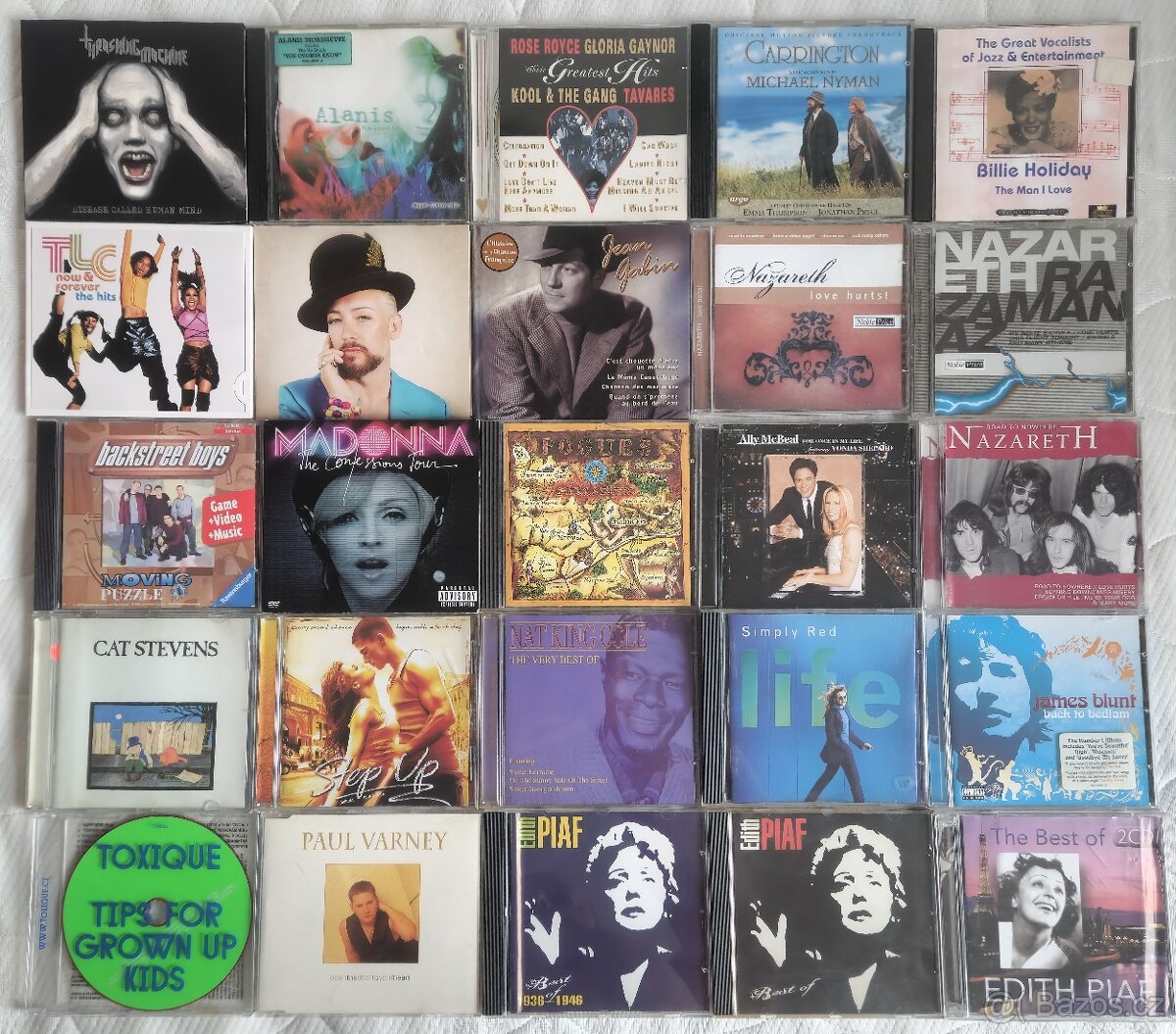 CD zahraniční hudba (ceník v textu)