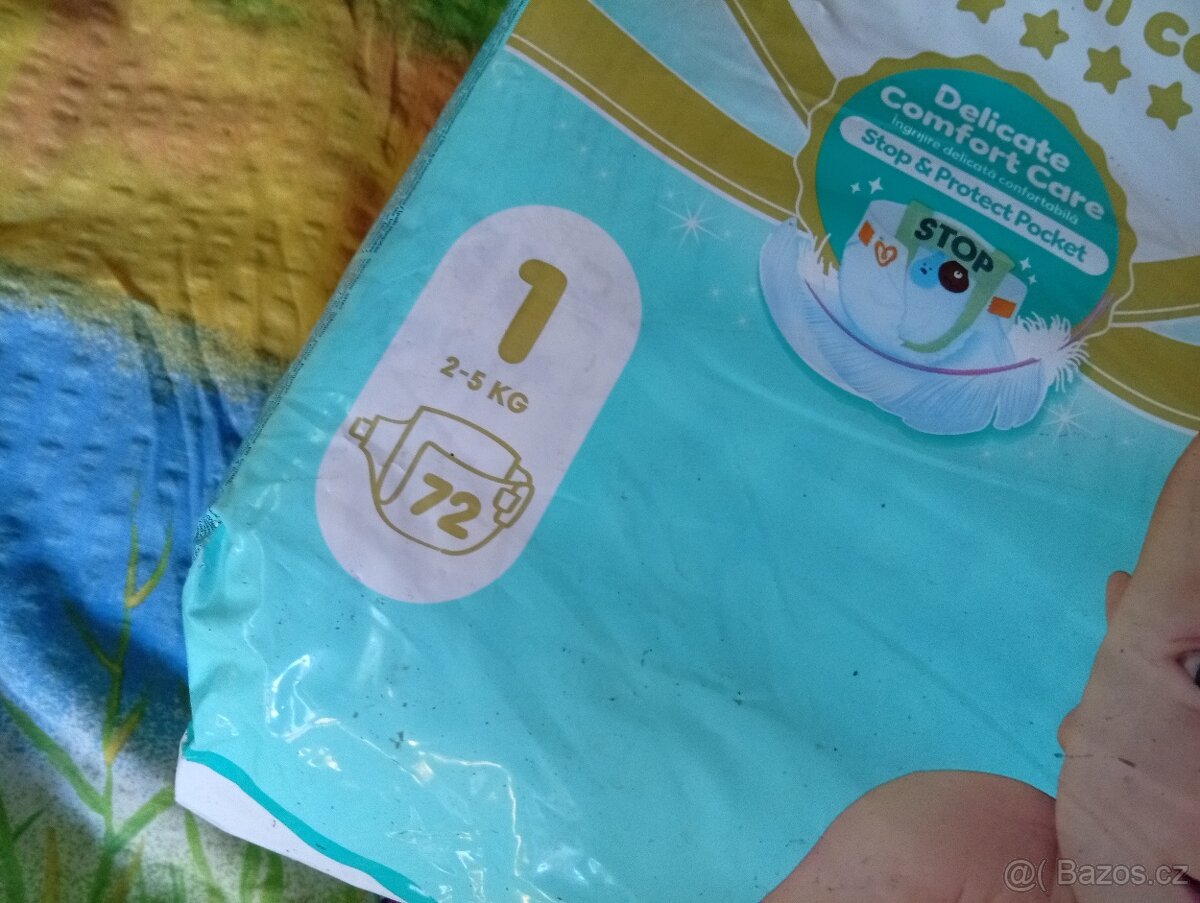 Pampers dětské pleny vel.1 - 72 ks
