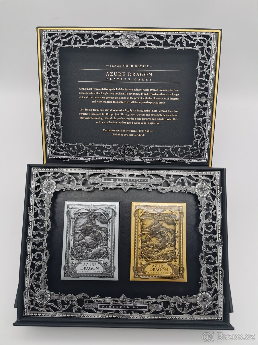 Azure Dragon Black & Gold Box Collector's Set – limitovaná