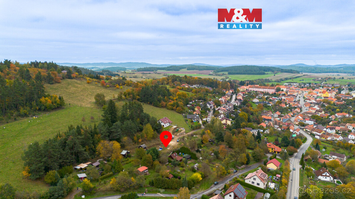 Prodej pozemku k bydlení, 1 606 m², Vlachovo Březí