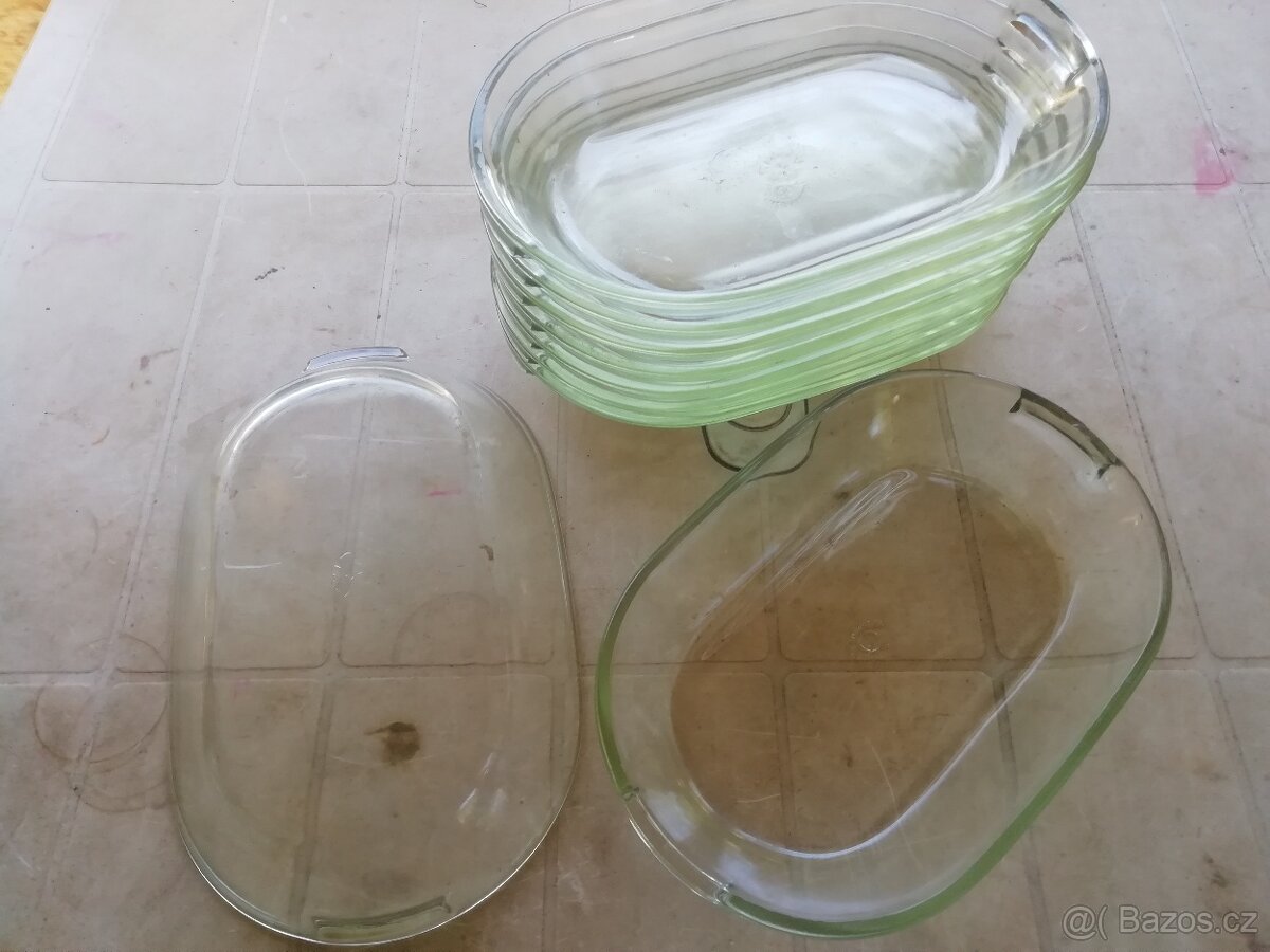 Skleněné misky obědové