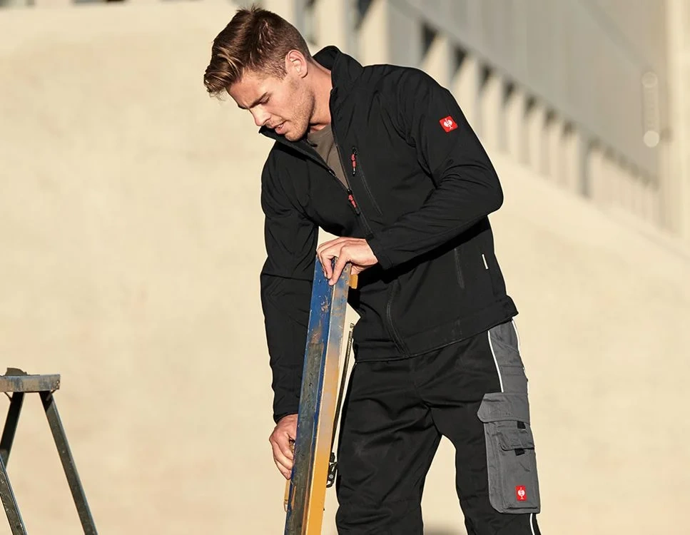 Engelbert STRAUSS outdoor PÁNSKÁ BUNDA SOFTSHELL dryplexx