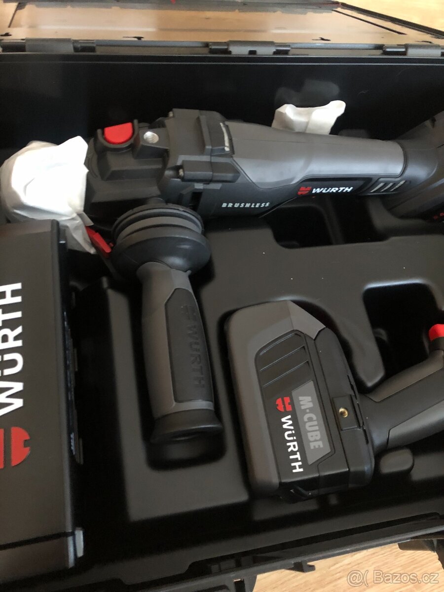 Wurth aku set nářadí 2 x bat.nabíječka,kufr