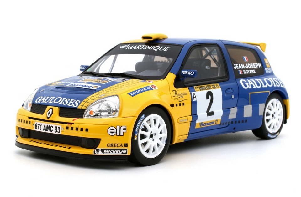 Renault Clio S1600 Barum Rally Zlín 2004 1:18 OttoMobile