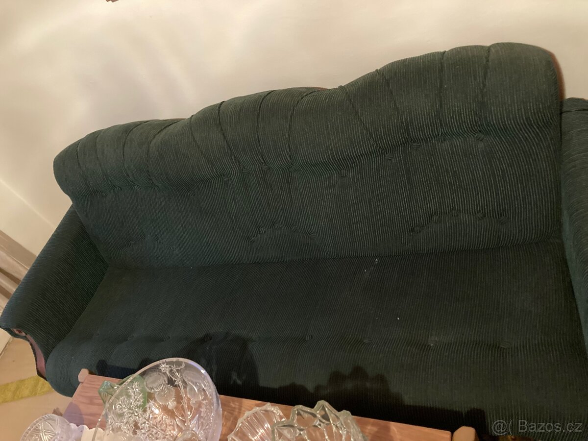 Sedačka + dvě křesla