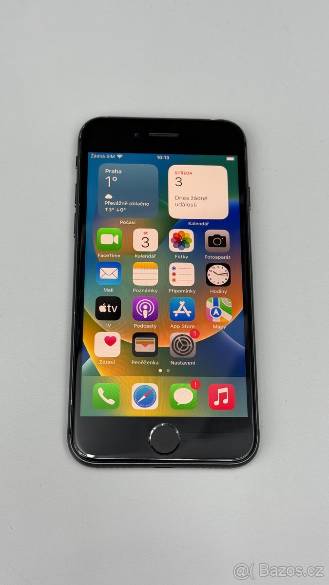 Apple iPhone 8 64GB black - baterie 96%