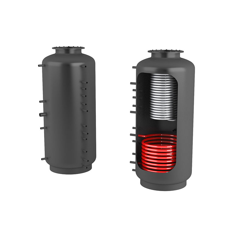 Akumulační nádrž na solární kolektory a TUV